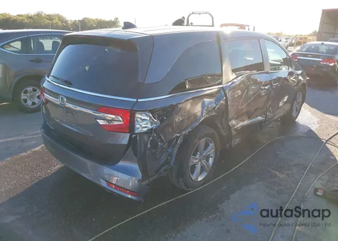 2019 Honda Odyssey Ex from USA, damaged, VIN 5FNRL6H55KB119121